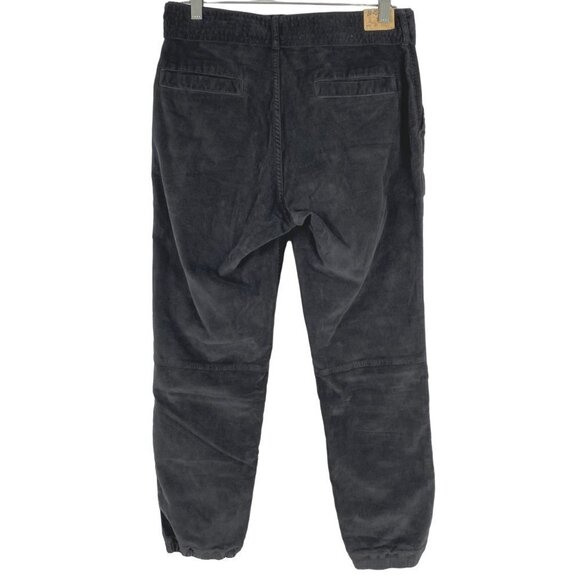 Faherty Orion‎ Velvet Ankle Pants Women's Small Black Tie Waist NWT PT-1896 - Picture 5 of 15